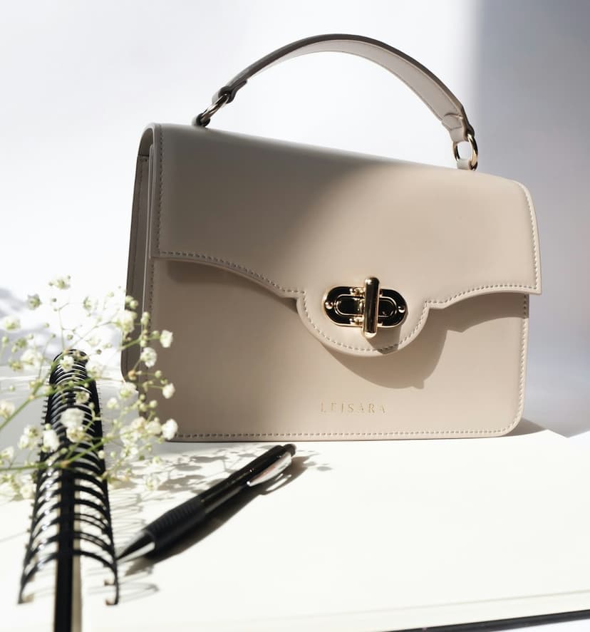Bolsa Estruturada Off-White
