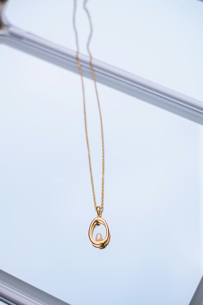 Colar Gota Pérola