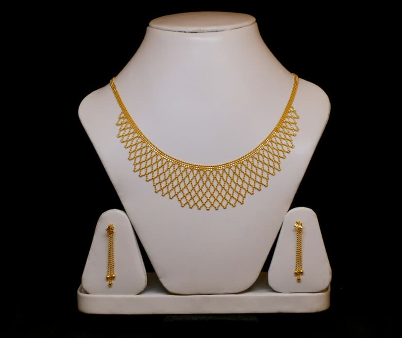 Conjunto Renda de Ouro